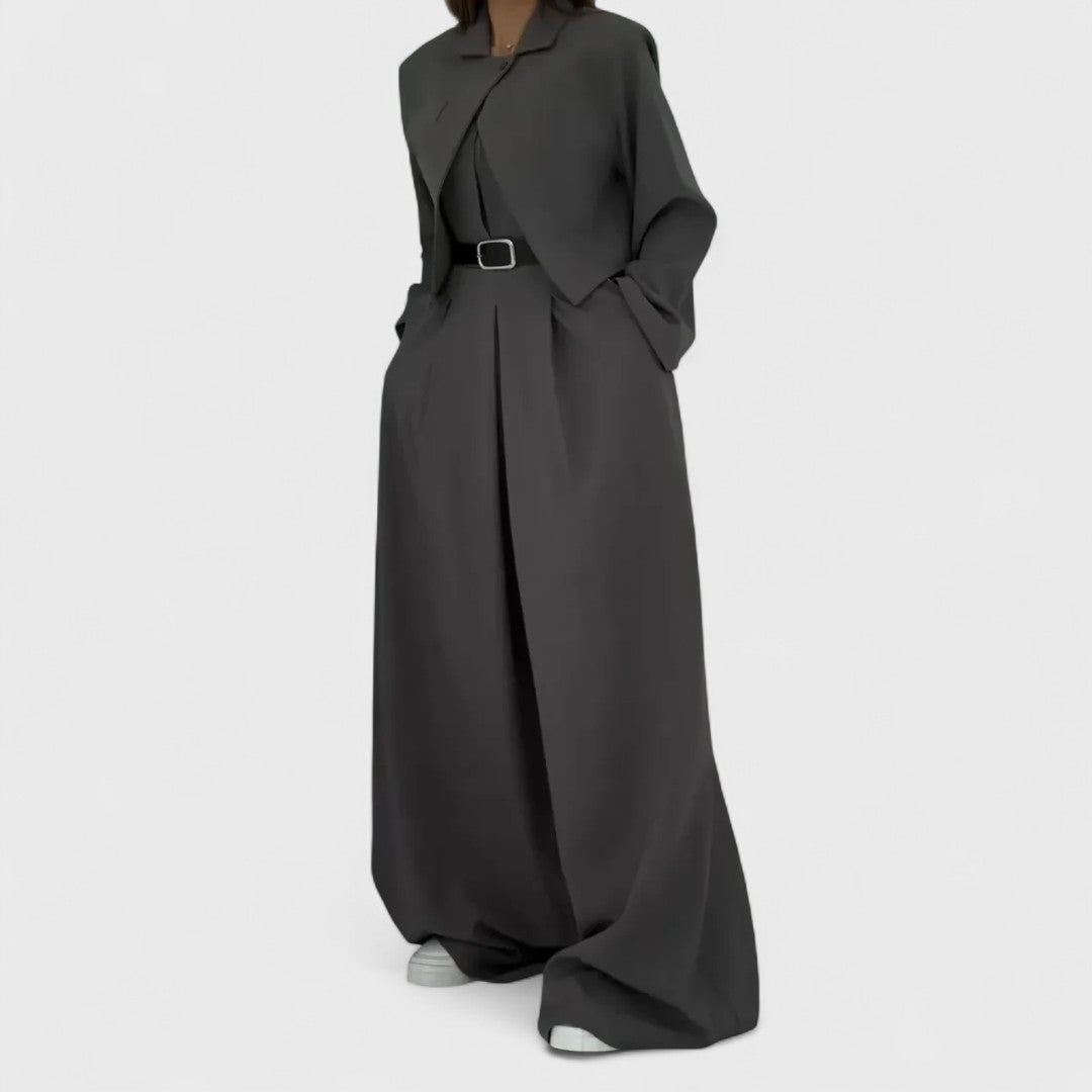 Belloni™| Ensemble donna bustier + giacca - Stile elegante e trendy