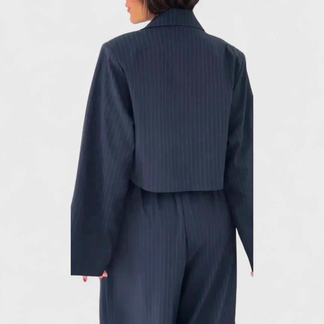 Belloni™| Ensemble donna bustier + giacca - Stile elegante e trendy