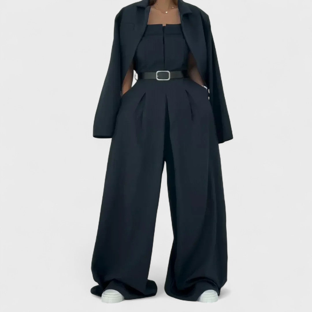  Belloni™| Ensemble donna bustier + giacca - Stile elegante e trendy