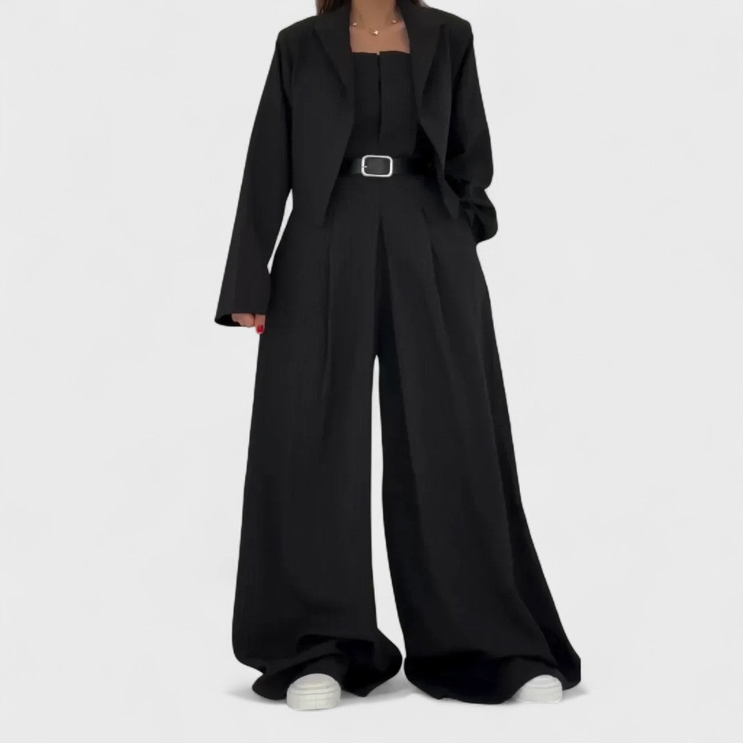  Belloni™| Ensemble donna bustier + giacca - Stile elegante e trendy