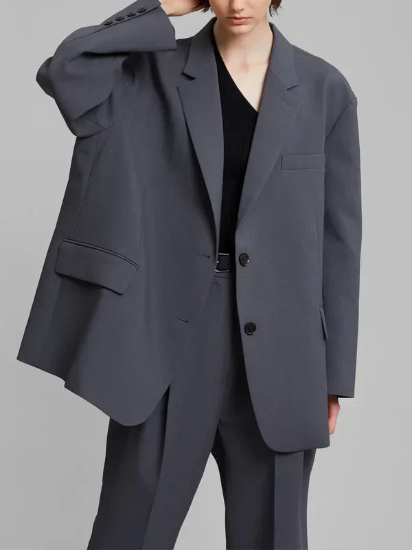  Belloni™| Blazer Grigio Oversize