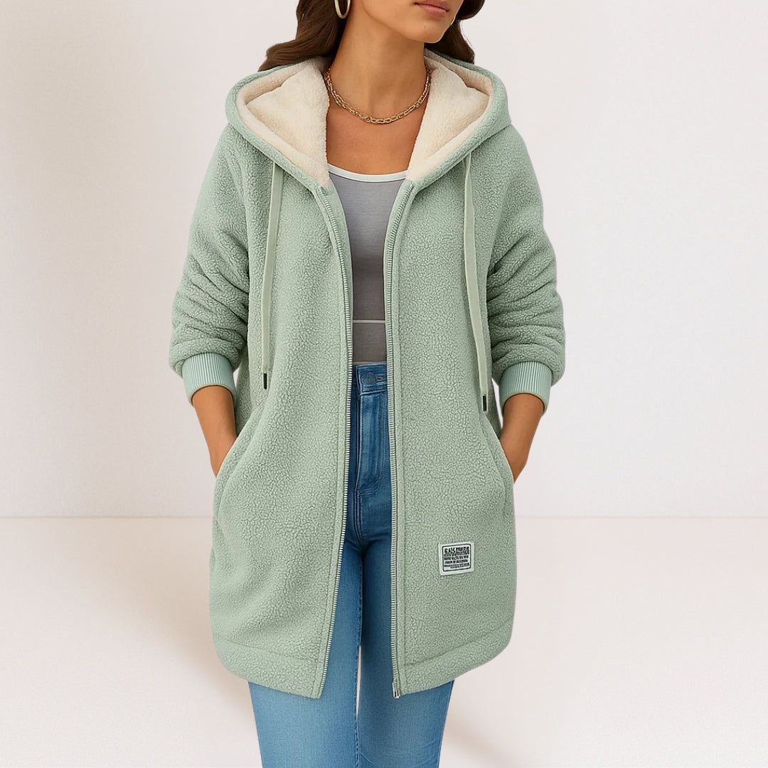 Belloni Classica — cappotto in pile medio