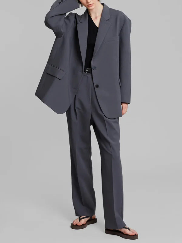  Belloni™| Blazer Grigio Oversize