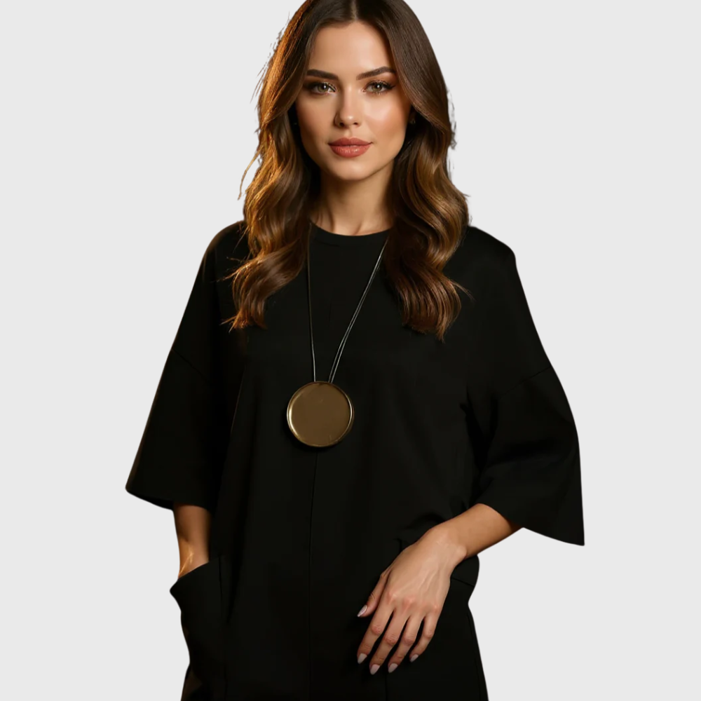  Belloni™|Tuta Elegante a Maniche Corte