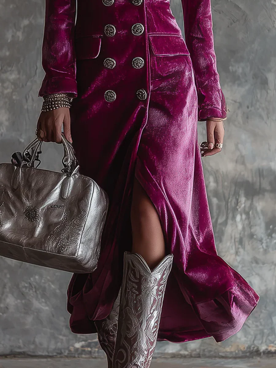 Belloni™ Victoria | Abito Blazer in Velluto