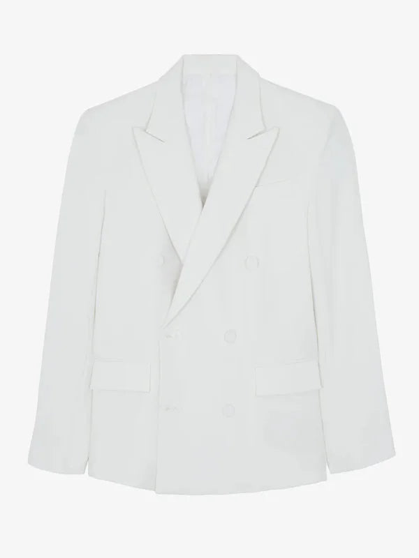  Belloni™| Blazer Bianco Oversize Doppiopetto